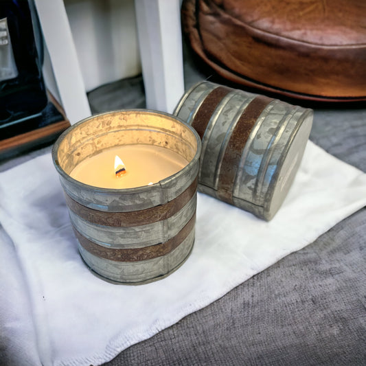 Amber Suede | Wood Wick Candle